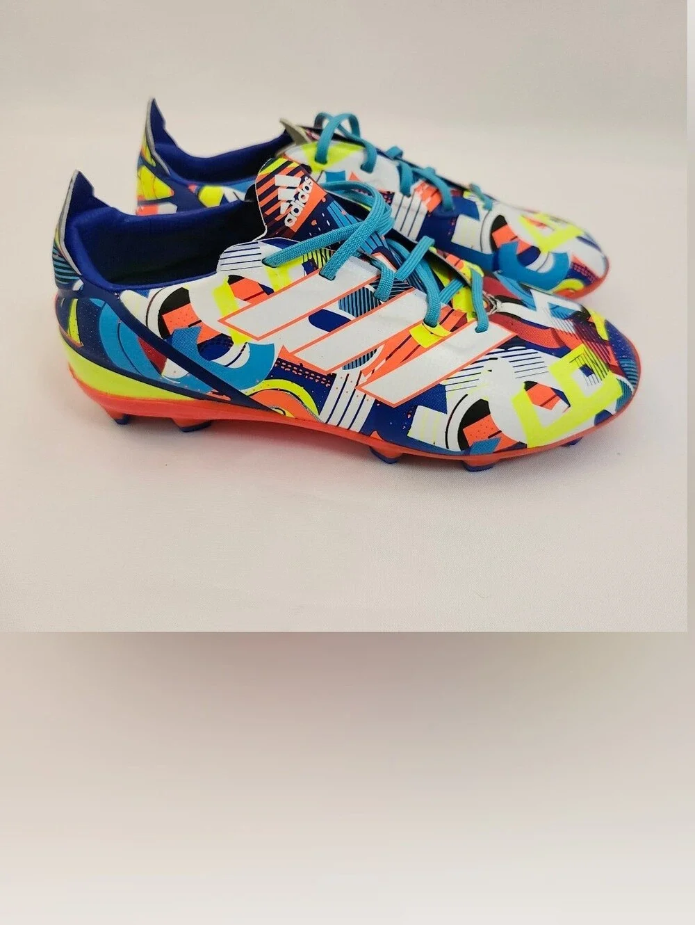 ADIDAS GameMode FG GV6876 Graphic Multi Soccer Cleats Unisex Kids Size 12K NWOT